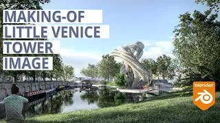 Creating realistic architectural proposal image with Blender