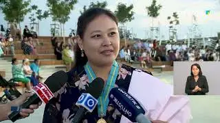 МАТЕРЕЙ НАГРАДИЛИ ЗОЛОТЫМИ МЕДАЛЯМИ