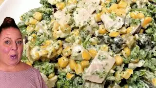 Günstig kochen: Brokkoli Salat, yummy!