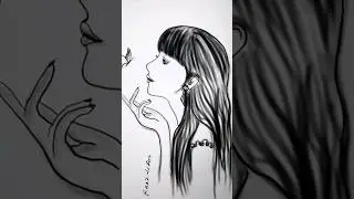 Pencil Art || Drawing || Raaz Dc Art || Girl Drawing 