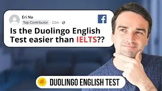 Easier than IELTS? | Answering Your Duolingo English Test Questions!