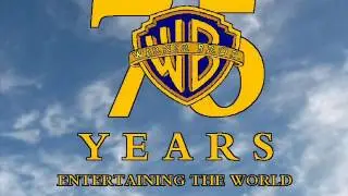 Warner Home Video 75 Years logo (1997-98; Homemade)
