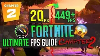 Fortnite Chapter 2 👌 ULTIMATE Boost FPS ¦ Fix Lag and Stuttering for Extreme Low PC 😱