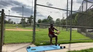 Wall Sit Woodchops