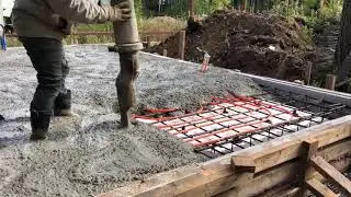 Устройство фундамента по технологии УШП