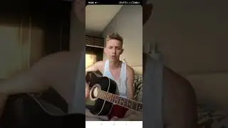 Alexey sings with a guitar. 2024