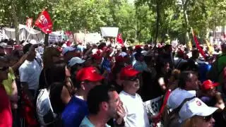 Manifestación en MADRID en defensa del CARBÓN