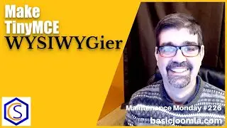 Joomla 4 - Making the Default TinyMCE Editor more WYSIWYGier - 🛠 MM 