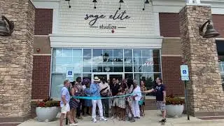 Sage Elite Studios Ribbon Cutting 6-19-21