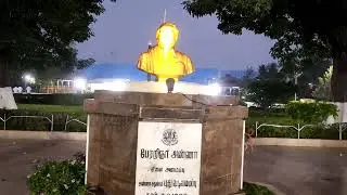 Kalaignar Karunanidhi Memorial (Karunanidhi Samadhi) | Marina Beach | Chennai