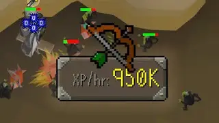 BEST Ranged XP (Chinning Maniacal Monkeys)