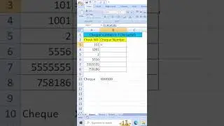 Shorts! Add Leading Zeros in Excel #excelfunction