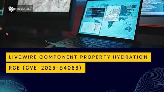 CVE-2025-54068 Livewire Component Property Hydration RCE | Laravel Livewire Exploit Walkthrough 