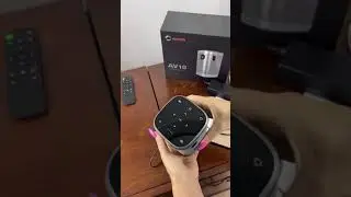Проектор AOPEN AV10  в работе