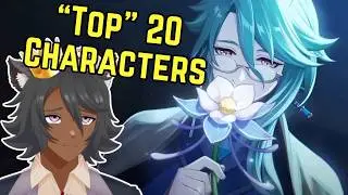 THESE are the Top 20 Genshin Characters?! - Meteor Reacts