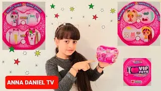 распаковка VIP PETS Mini Fans #VIPPETS #ANNADANIELTV