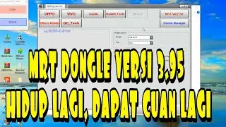MRT DONGLE VERSION 3.95 LIVING AGAIN PERMANENTLY