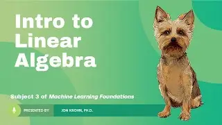 What Linear Algebra Is — Topic 1 of Machine Learning Foundations