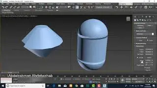 (4) Extended primitives in 3d max 2020