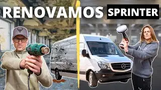 👉🏽 Van BUILD 🛠 Dismantle and RESTORE Mercedes SPRINTER Van
