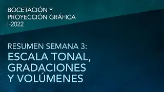 ByPG I-2022 / Resumen clase 3: Escala tonal, gradaciones y volúmenes