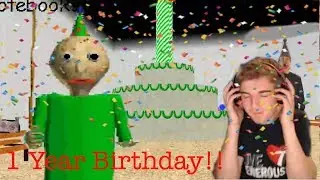 Baldi's Birthday Party Crashed My Game!! (Baldi's Basics Birthday Bash)[01]