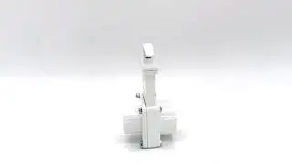 Valterra White Fresh Water Gate Valve, Drain Valve 1-1/2 inch Dump Valve T1001APW