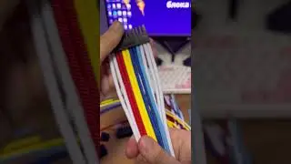 Делаю кастомные кабели для блока питания | Заказ 1