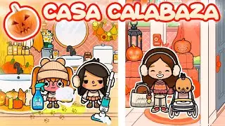 🎃NUEVA CASA Calabaza🎃 🍁HOUSE TOUR🍁RUTINA de MAÑANA de HALLOWEEN en TOCA BOCA