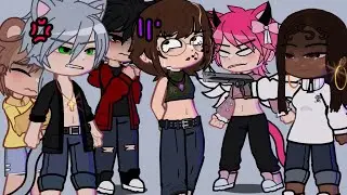 meus personagens me acham na rua 🎶 gacha club ✨️ gacha nox
