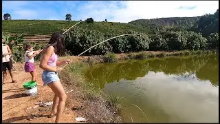 ERA UM SUSTO ATRÁS DO OUTRO NA PESCARIA #pescaria #fish