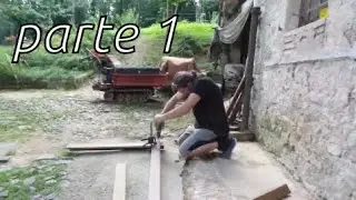 parte 1 costruzione della cuccia bifamiliare di lusso per i miei due cani