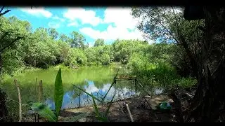 Рыбалка на Крымской реке 