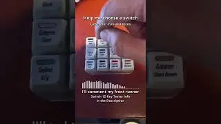 Gateron Switch Tester Sound Test