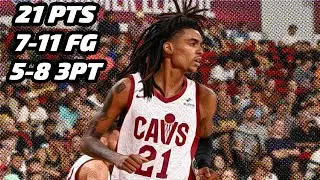 Emoni Bates vs Memphis Grizzlies 7.10.23 | 21 pts (7-11 FG, 5-8 3pt, 2-2 FT), 4 Reb, 1Ast2Stl2Blk1TO