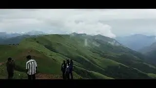 Deveramane View point Karnataka  beautiful view of mountain and fog