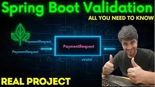 Spring Boot Validation Explained (Real Project) | @Valid, Exception Handling for Beginners