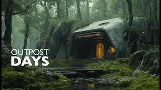 LONG Outpost DAYS 2 || Dark Ambient Focus Music 4K [ALONE]