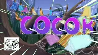 Лунтик носок ,НО,все говорят только сосок