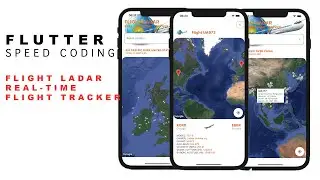 Flutter Speed Coding - Flight Radar