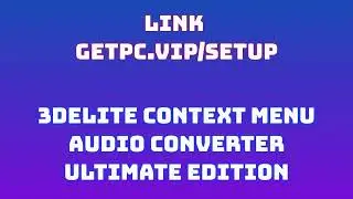🔸3delite Context Menu Audio Converter😉 HOW TO INSTALL 💻PC/LAPTOP [TUTORIAL 2024 no charge👌]