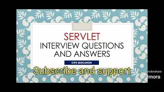 Servlet interview questions and answers | Servlet basic concepts
