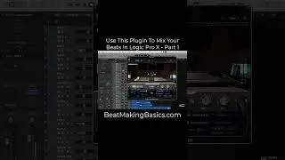Use This Plugin To Mix Your Beats In Logic Pro - Part 1 #beatmakingbasics #beatmixing #shorts #fyp