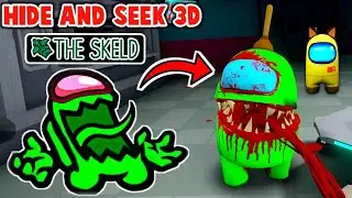 Among Us - Hide And Seek 3D Version -  levels 72-76 (imposter Hide 3D) - part 589 (iOS,Android)