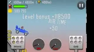 Hill Climb Racing!New Record and 1000000 money!!