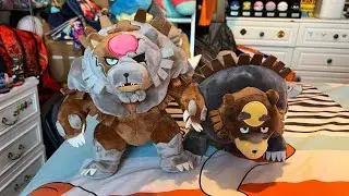 Ursaluna + Ursaluna Blood Moon plush #pokemoncenter