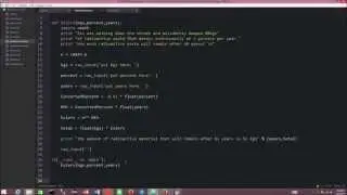 Python 2.7 Tutorial: 3.1 Functions and Modules continued