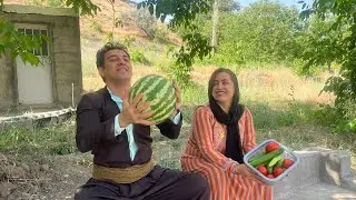 Amazing Day in Village | Village Lifestyle | Kurdish Couple
