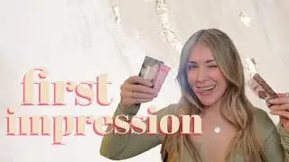 FIRST IMPRESSIONS MAKEUP TUTORIAL | FENTY BEAUTY, SEPHORA AND MORE