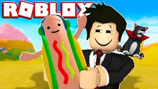 LOKIS COM FILHO CACHORRO QUENTE | Roblox - Grow a dancing hotdog